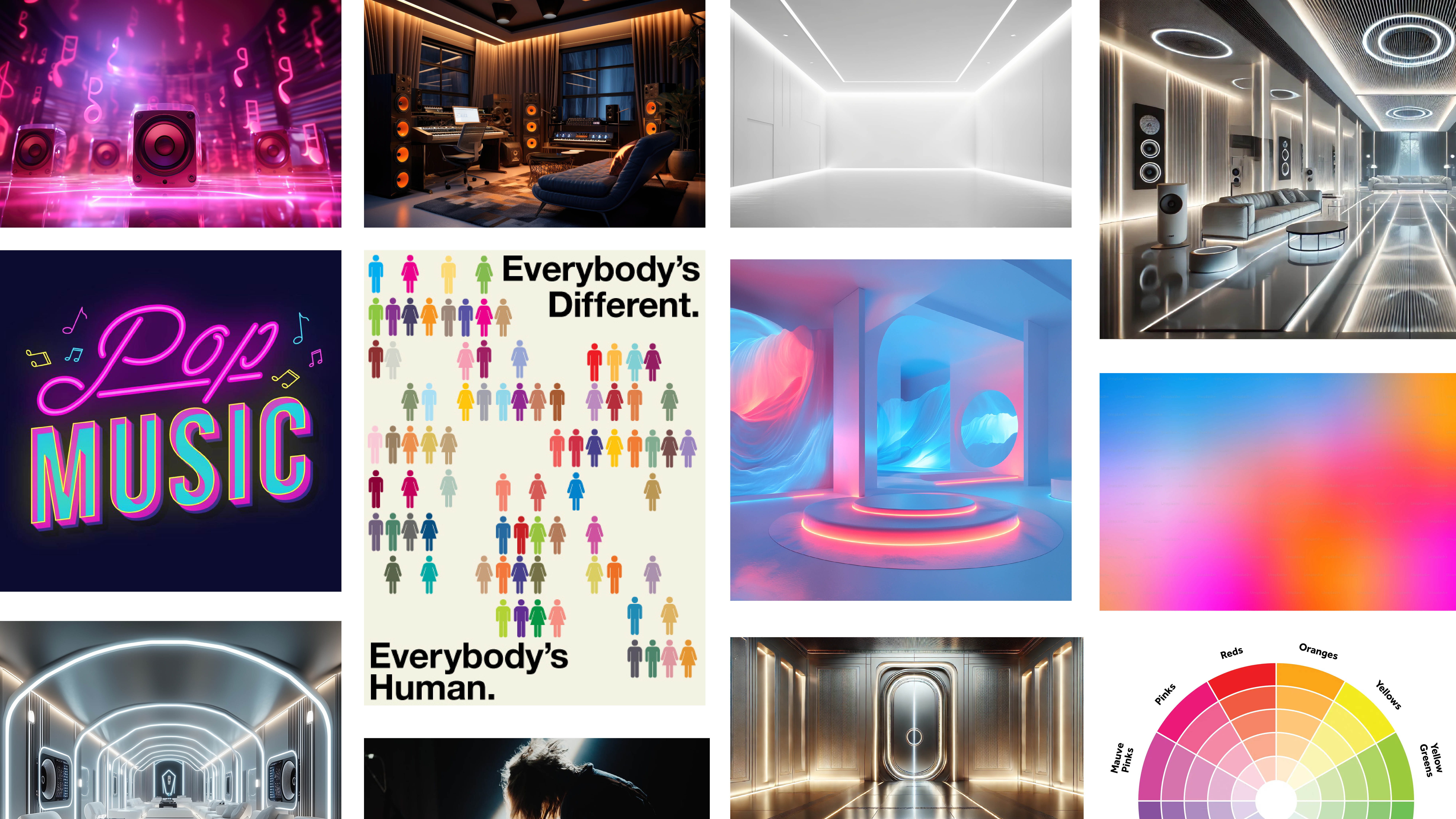 Moodboard sfeer bepaling