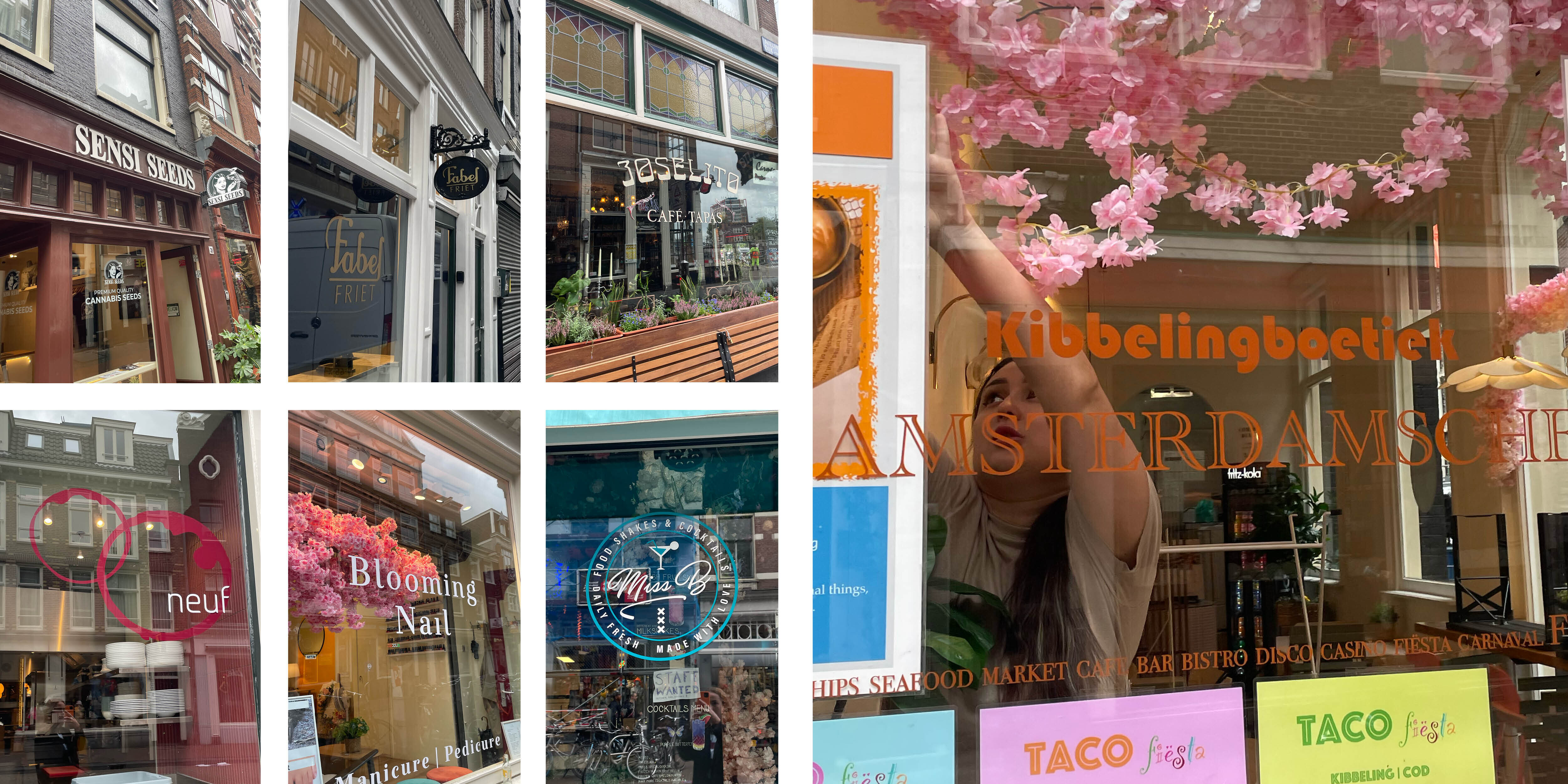 Typografie onderzoek op straat